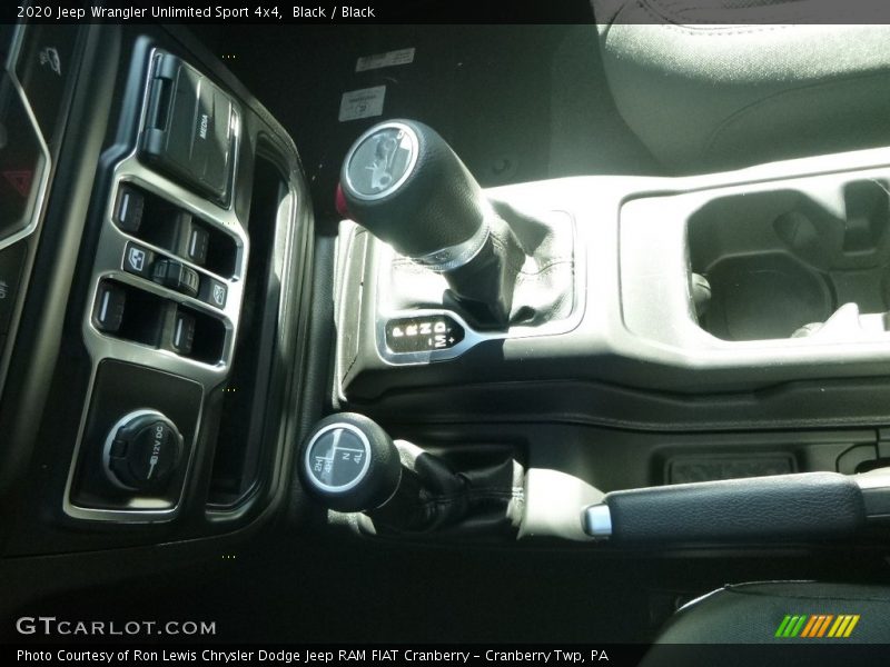 Black / Black 2020 Jeep Wrangler Unlimited Sport 4x4