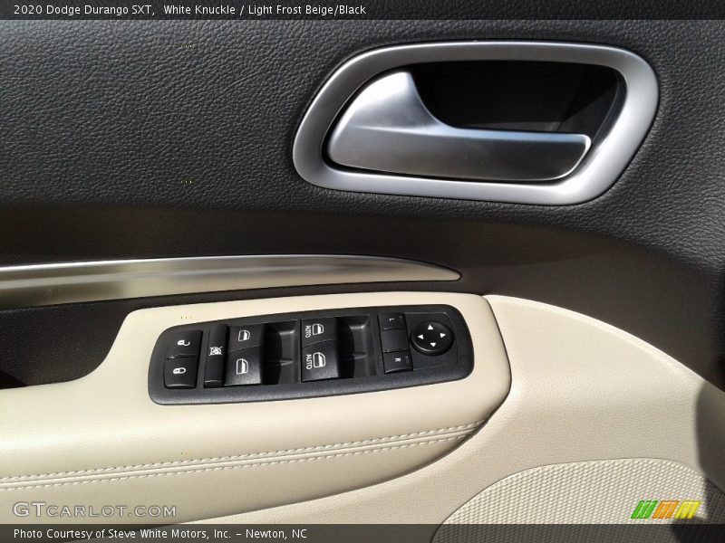 White Knuckle / Light Frost Beige/Black 2020 Dodge Durango SXT