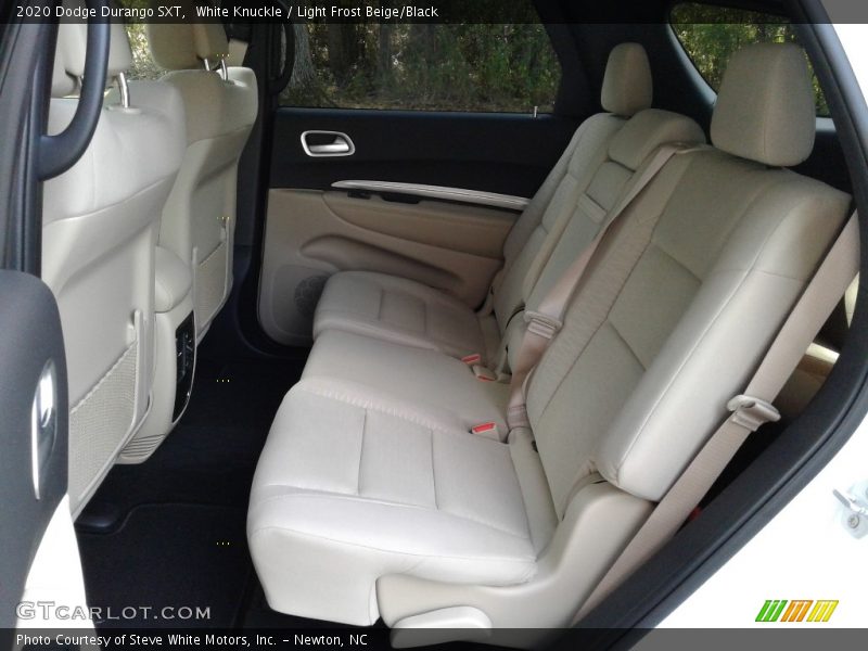Rear Seat of 2020 Durango SXT