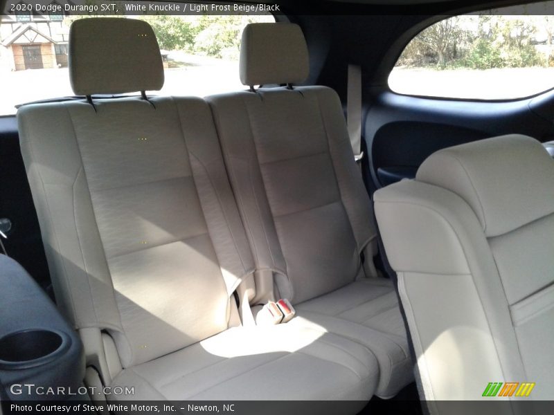 White Knuckle / Light Frost Beige/Black 2020 Dodge Durango SXT