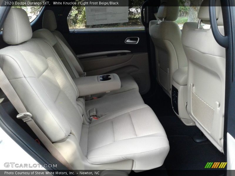 White Knuckle / Light Frost Beige/Black 2020 Dodge Durango SXT