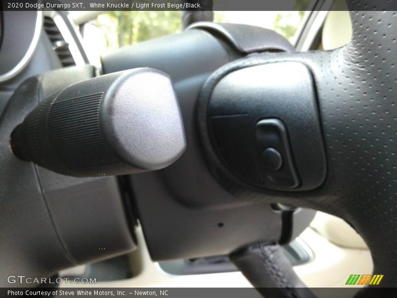 White Knuckle / Light Frost Beige/Black 2020 Dodge Durango SXT