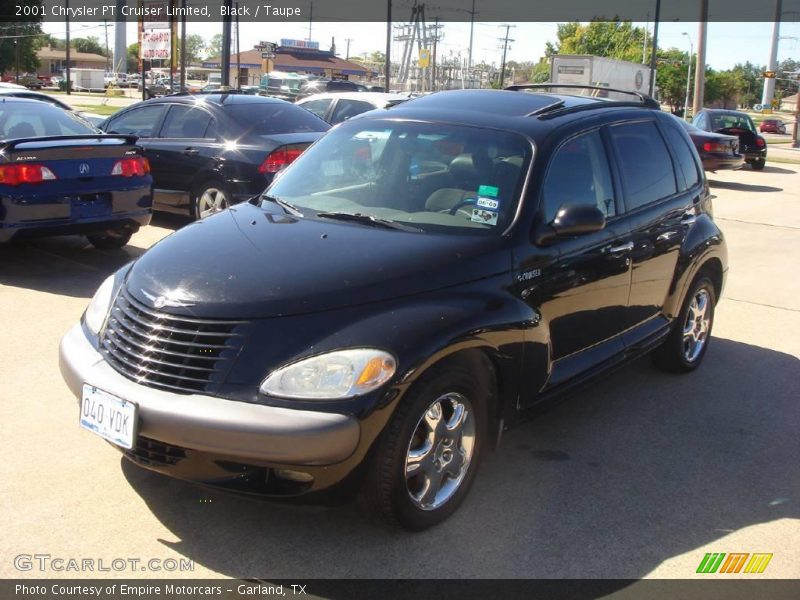 Black / Taupe 2001 Chrysler PT Cruiser Limited