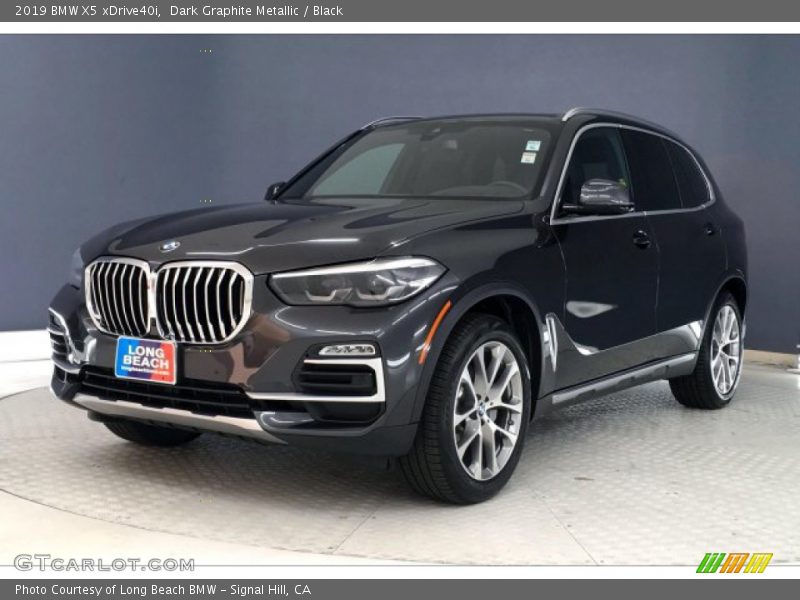 Dark Graphite Metallic / Black 2019 BMW X5 xDrive40i