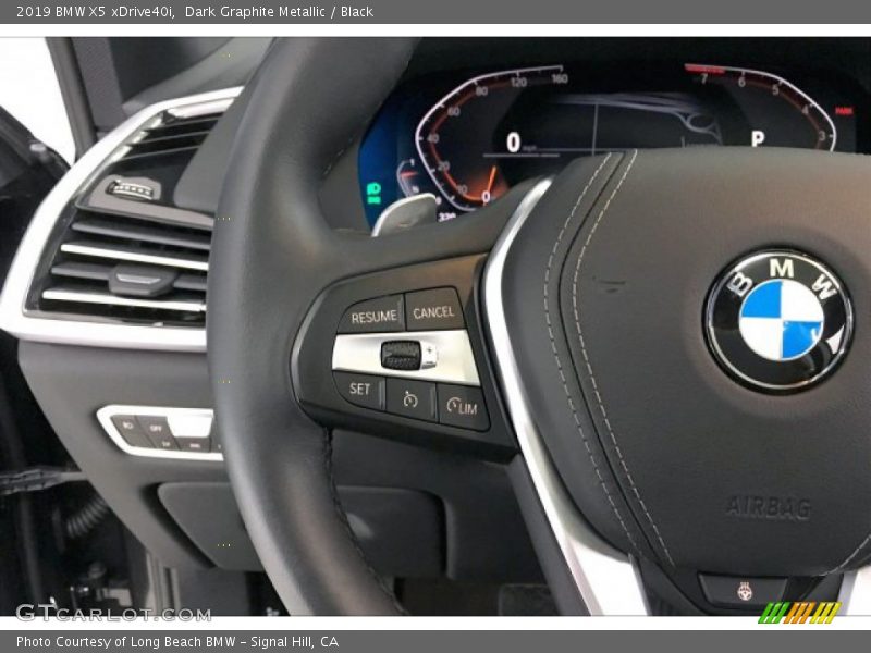 Dark Graphite Metallic / Black 2019 BMW X5 xDrive40i