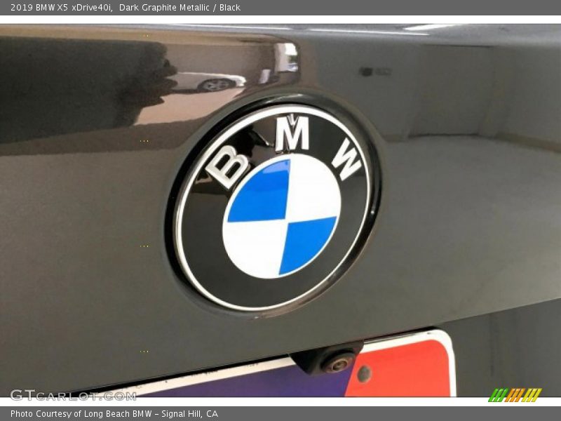 Dark Graphite Metallic / Black 2019 BMW X5 xDrive40i