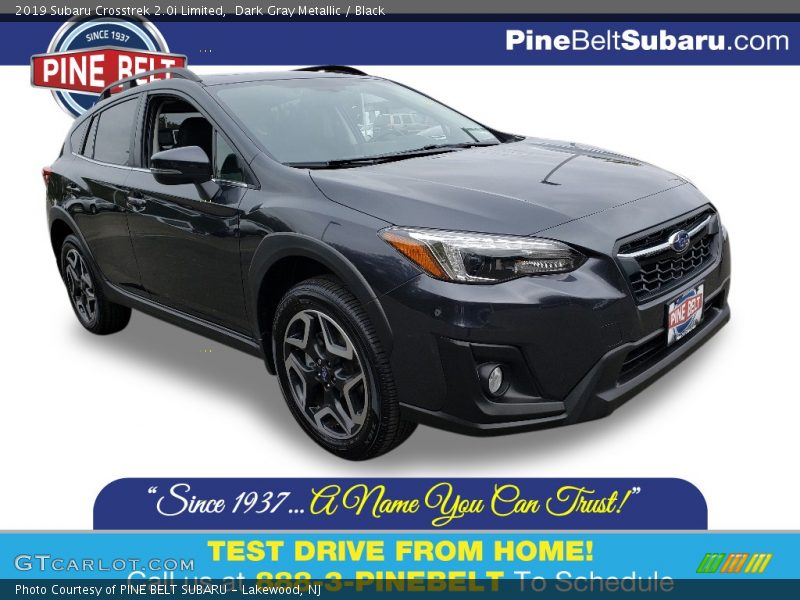 Dark Gray Metallic / Black 2019 Subaru Crosstrek 2.0i Limited