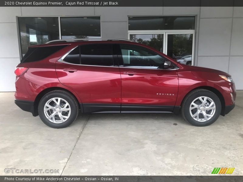 Cajun Red Tintcoat / Jet Black 2020 Chevrolet Equinox Premier