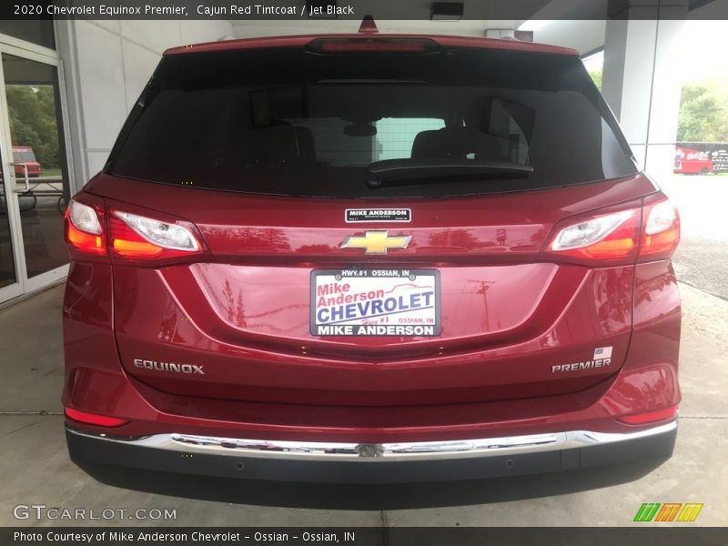 Cajun Red Tintcoat / Jet Black 2020 Chevrolet Equinox Premier