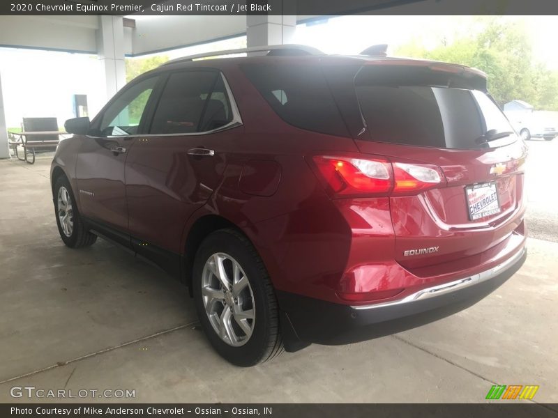 Cajun Red Tintcoat / Jet Black 2020 Chevrolet Equinox Premier