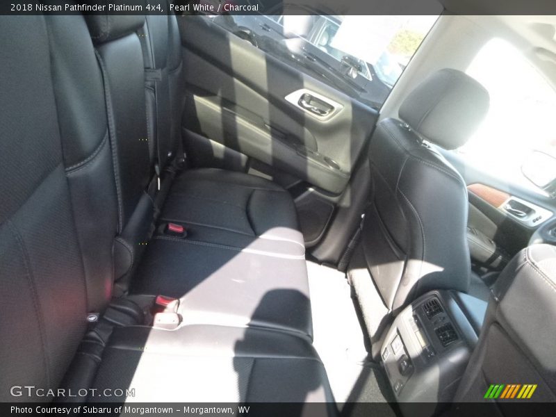 Pearl White / Charcoal 2018 Nissan Pathfinder Platinum 4x4