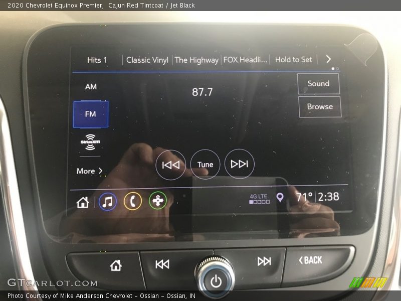 Cajun Red Tintcoat / Jet Black 2020 Chevrolet Equinox Premier