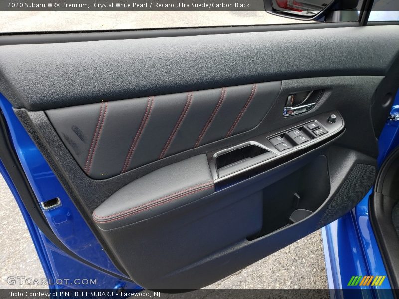 Door Panel of 2020 WRX Premium