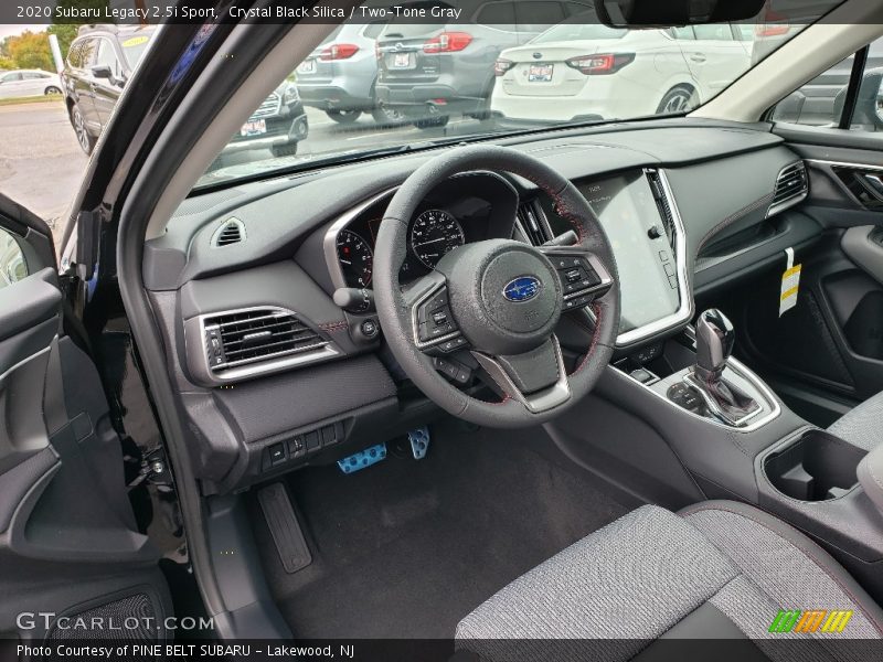  2020 Legacy 2.5i Sport Two-Tone Gray Interior