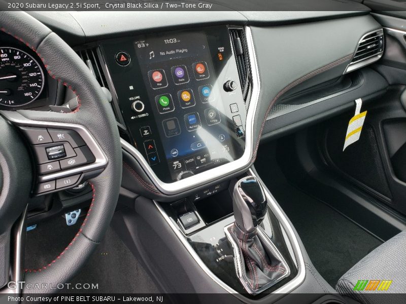 Crystal Black Silica / Two-Tone Gray 2020 Subaru Legacy 2.5i Sport