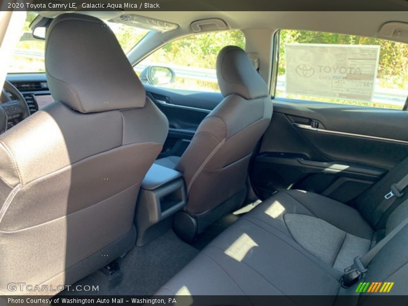 Galactic Aqua Mica / Black 2020 Toyota Camry LE