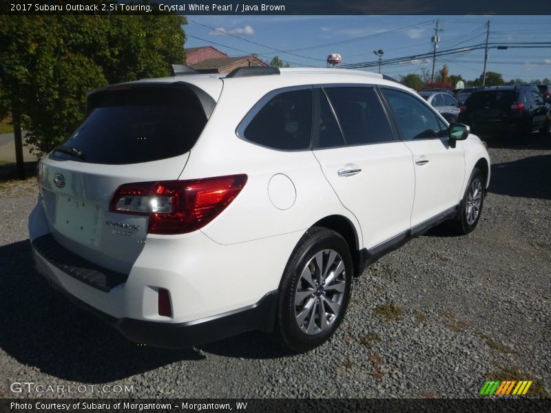 Crystal White Pearl / Java Brown 2017 Subaru Outback 2.5i Touring
