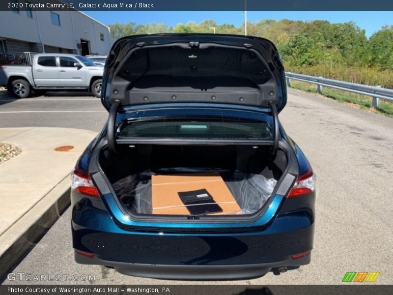 Galactic Aqua Mica / Black 2020 Toyota Camry LE