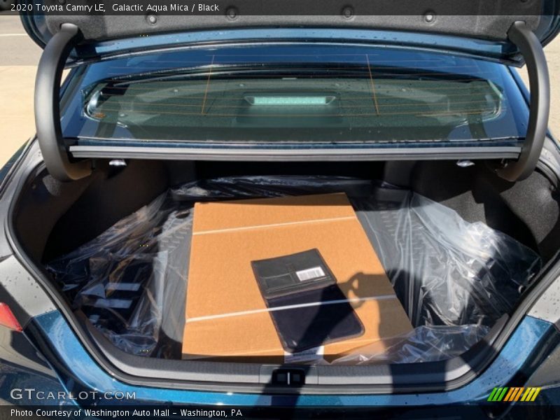 Galactic Aqua Mica / Black 2020 Toyota Camry LE