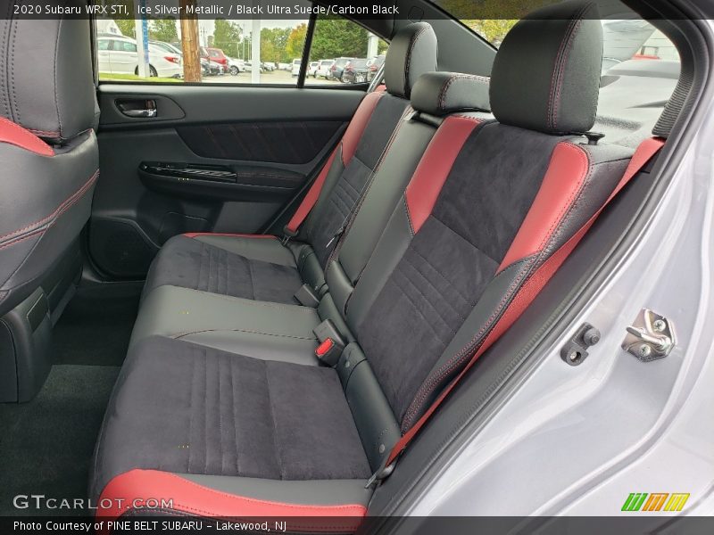 Rear Seat of 2020 WRX STI