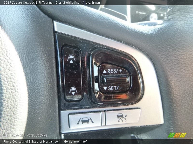 Crystal White Pearl / Java Brown 2017 Subaru Outback 2.5i Touring
