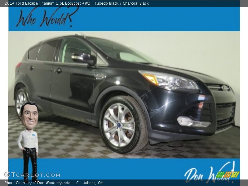 Tuxedo Black / Charcoal Black 2014 Ford Escape Titanium 1.6L EcoBoost 4WD
