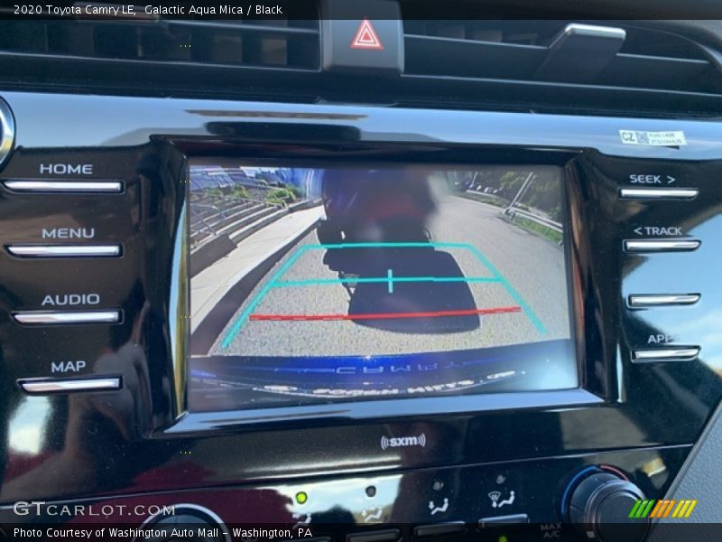 Galactic Aqua Mica / Black 2020 Toyota Camry LE