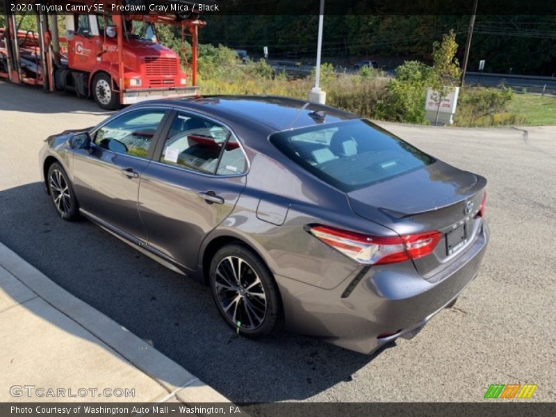 Predawn Gray Mica / Black 2020 Toyota Camry SE