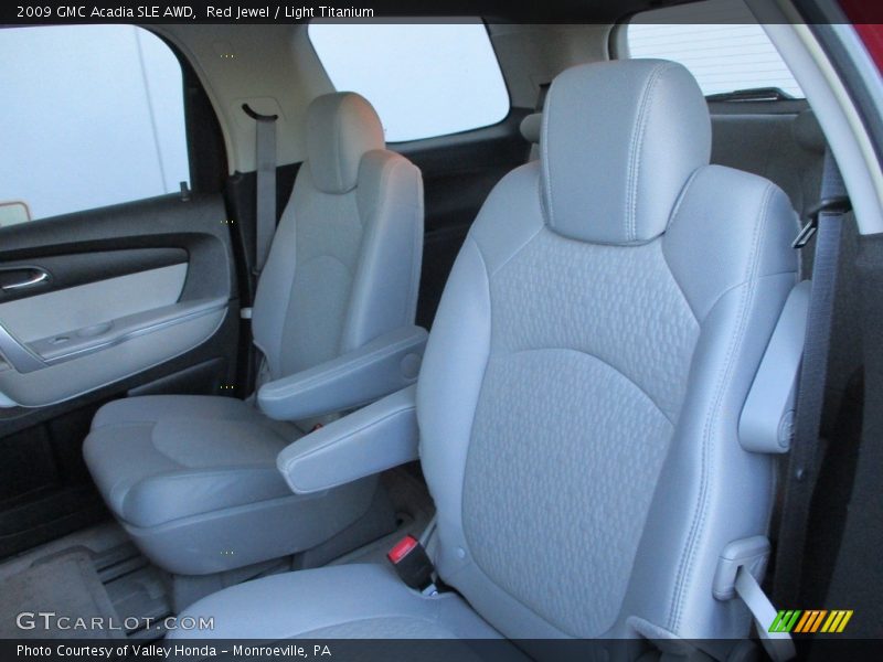Red Jewel / Light Titanium 2009 GMC Acadia SLE AWD
