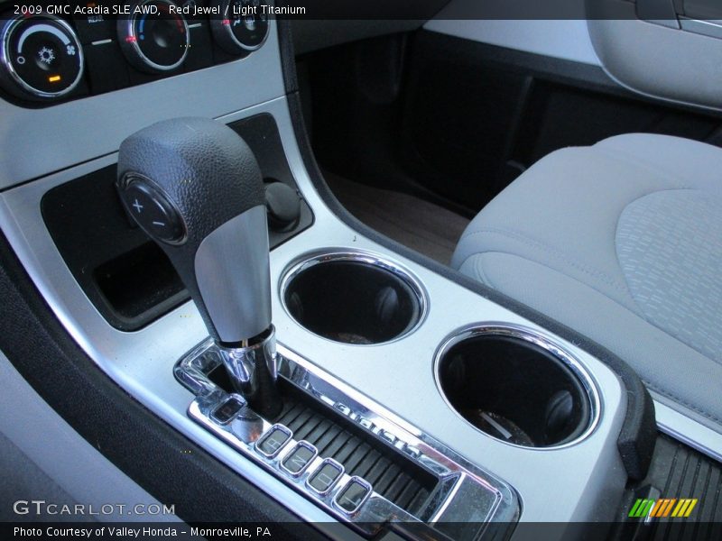 Red Jewel / Light Titanium 2009 GMC Acadia SLE AWD