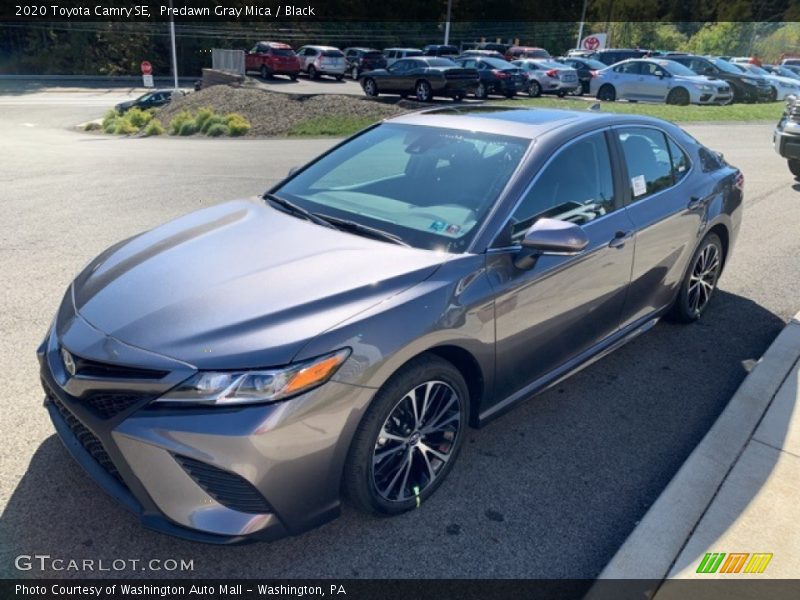 Predawn Gray Mica / Black 2020 Toyota Camry SE