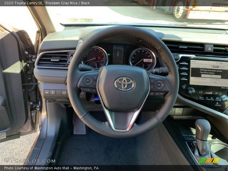 Predawn Gray Mica / Black 2020 Toyota Camry SE