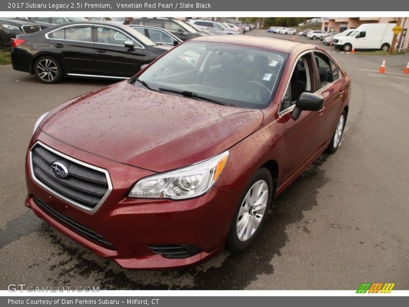 Venetian Red Pearl / Slate Black 2017 Subaru Legacy 2.5i Premium