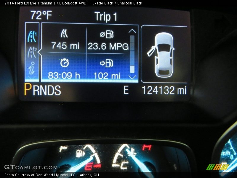 Tuxedo Black / Charcoal Black 2014 Ford Escape Titanium 1.6L EcoBoost 4WD