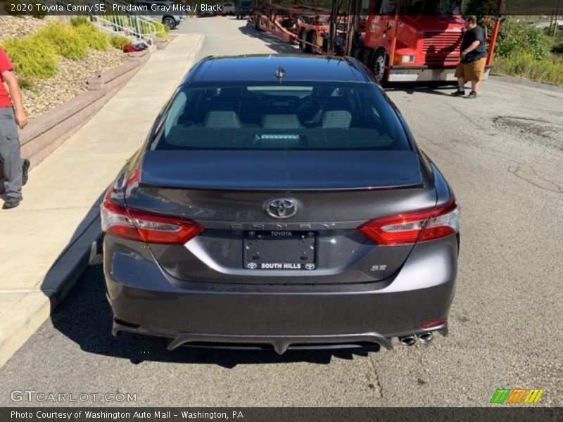 Predawn Gray Mica / Black 2020 Toyota Camry SE