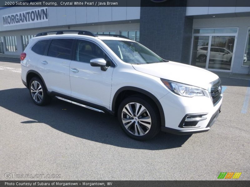 Crystal White Pearl / Java Brown 2020 Subaru Ascent Touring