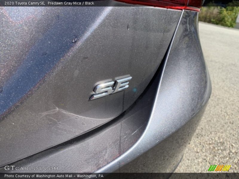 Predawn Gray Mica / Black 2020 Toyota Camry SE