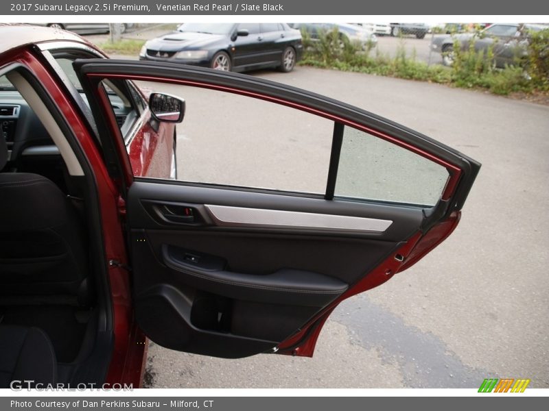 Venetian Red Pearl / Slate Black 2017 Subaru Legacy 2.5i Premium