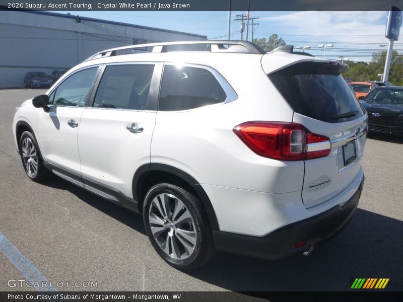 Crystal White Pearl / Java Brown 2020 Subaru Ascent Touring