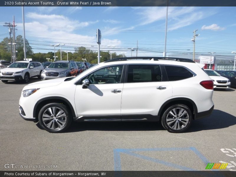Crystal White Pearl / Java Brown 2020 Subaru Ascent Touring