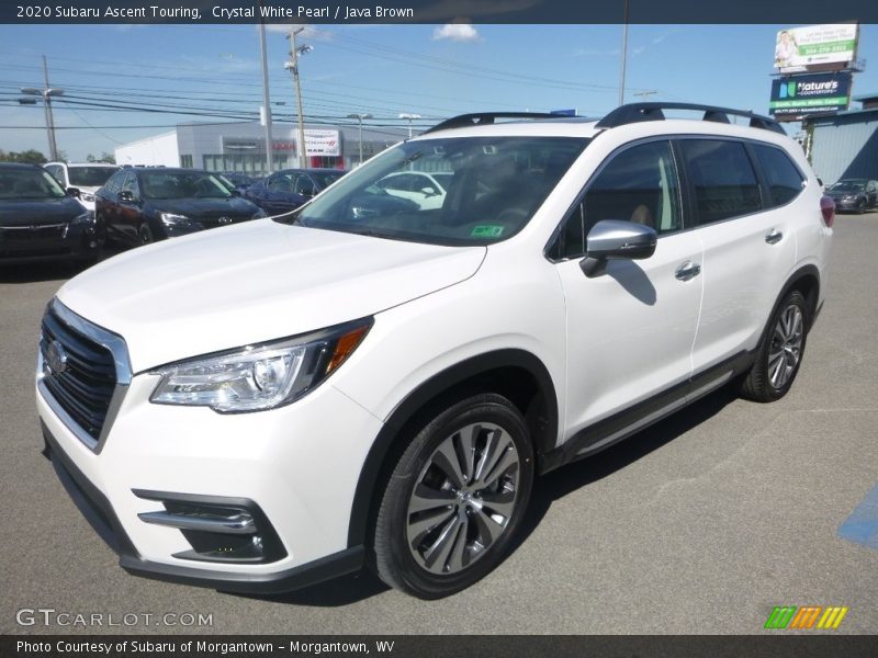 Crystal White Pearl / Java Brown 2020 Subaru Ascent Touring