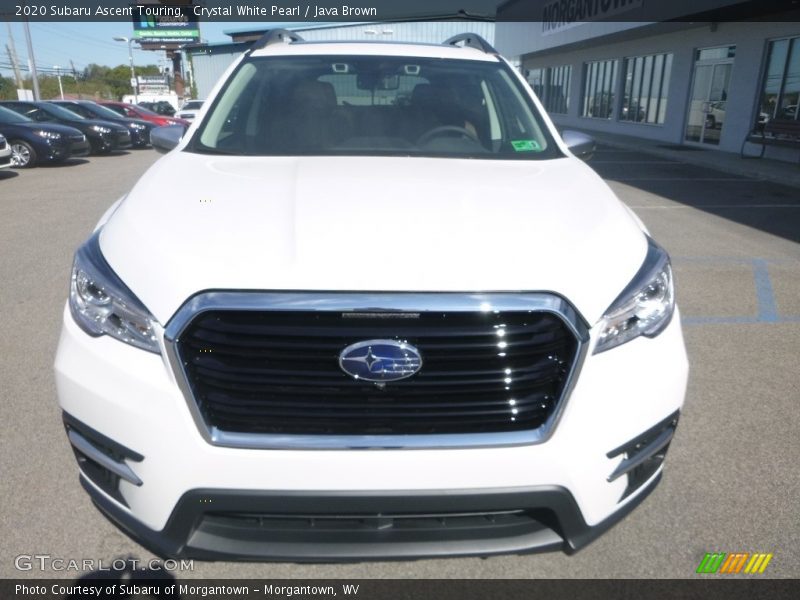 Crystal White Pearl / Java Brown 2020 Subaru Ascent Touring