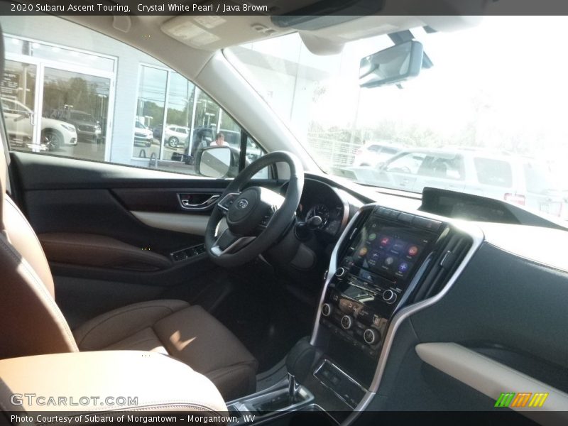 Crystal White Pearl / Java Brown 2020 Subaru Ascent Touring