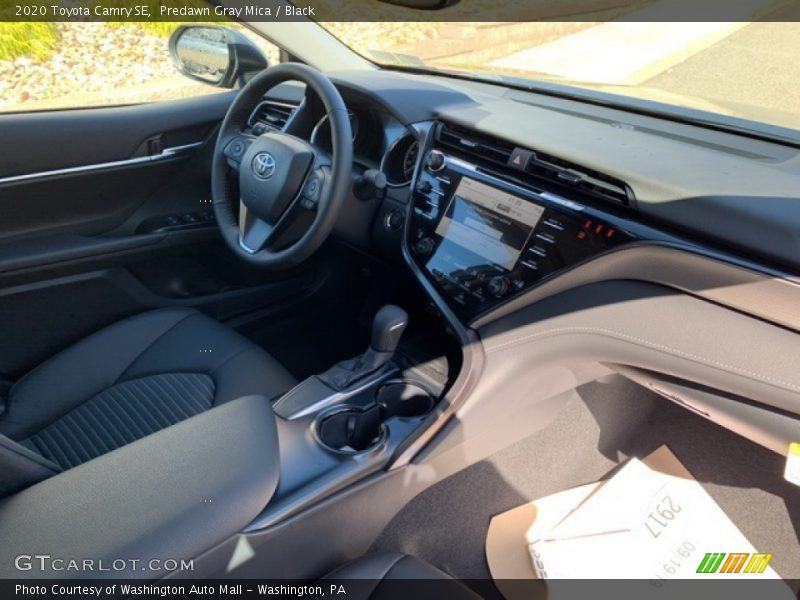 Predawn Gray Mica / Black 2020 Toyota Camry SE