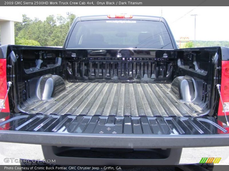 Onyx Black / Dark Titanium 2009 GMC Sierra 2500HD Work Truck Crew Cab 4x4