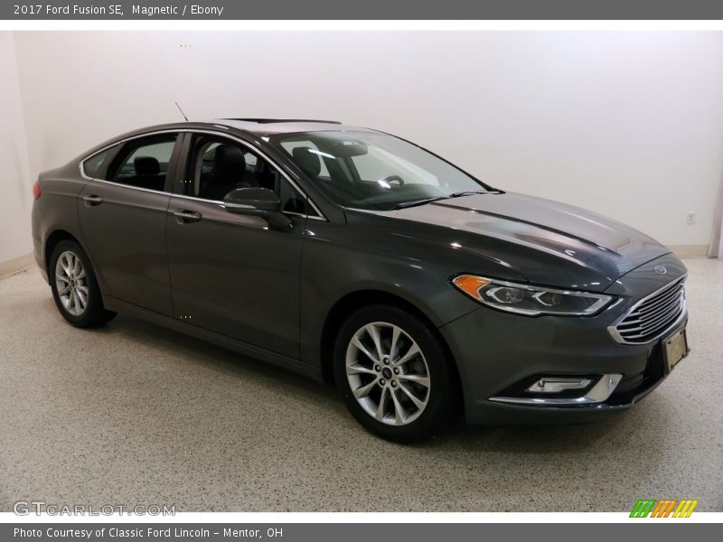 Magnetic / Ebony 2017 Ford Fusion SE