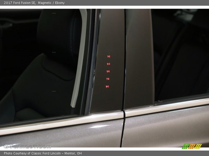 Magnetic / Ebony 2017 Ford Fusion SE