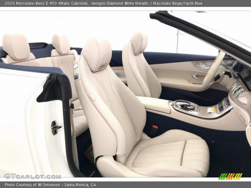 Front Seat of 2020 E 450 4Matic Cabriolet