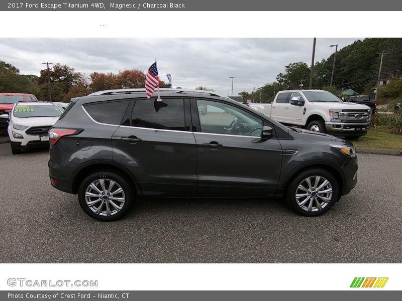 Magnetic / Charcoal Black 2017 Ford Escape Titanium 4WD