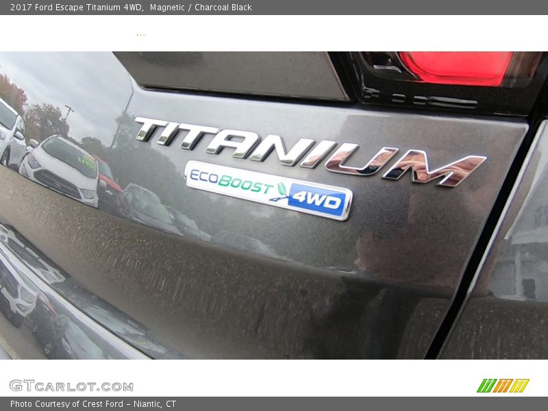 Magnetic / Charcoal Black 2017 Ford Escape Titanium 4WD
